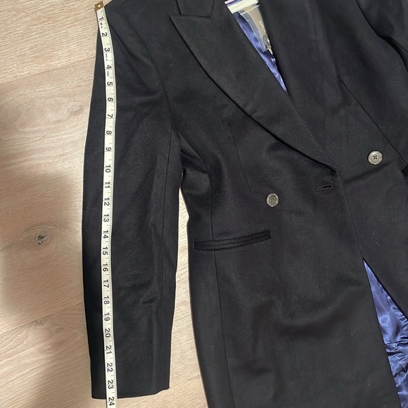 NWT JCREW Mirabelle Top Coat Womens 6 Black Italian Wool Cashmere BM546 NEW - Picture 13 of 16